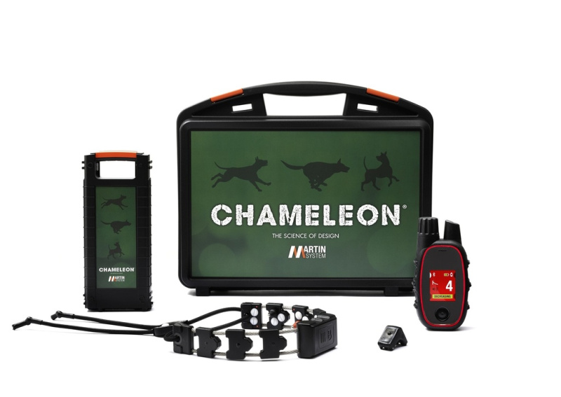 BE-111 MARTIN SYSTEM - Set K9® + Chameleon® III B (Large) + Finger Kick + charging kit